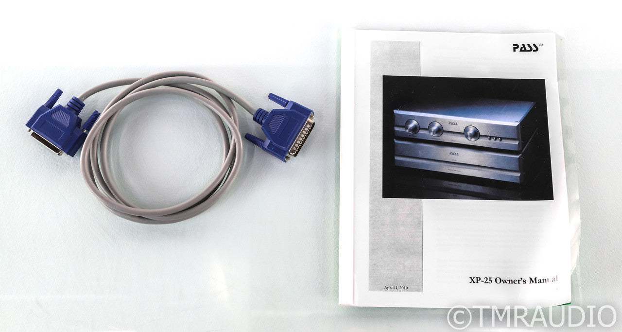 Pass Labs XP-25 MM / MC Phono Preamplifier; XP25; Silver
