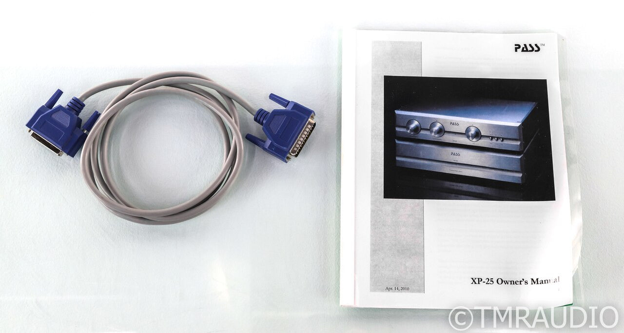 Pass Labs XP-25 MM / MC Phono Preamplifier; XP25; Silver