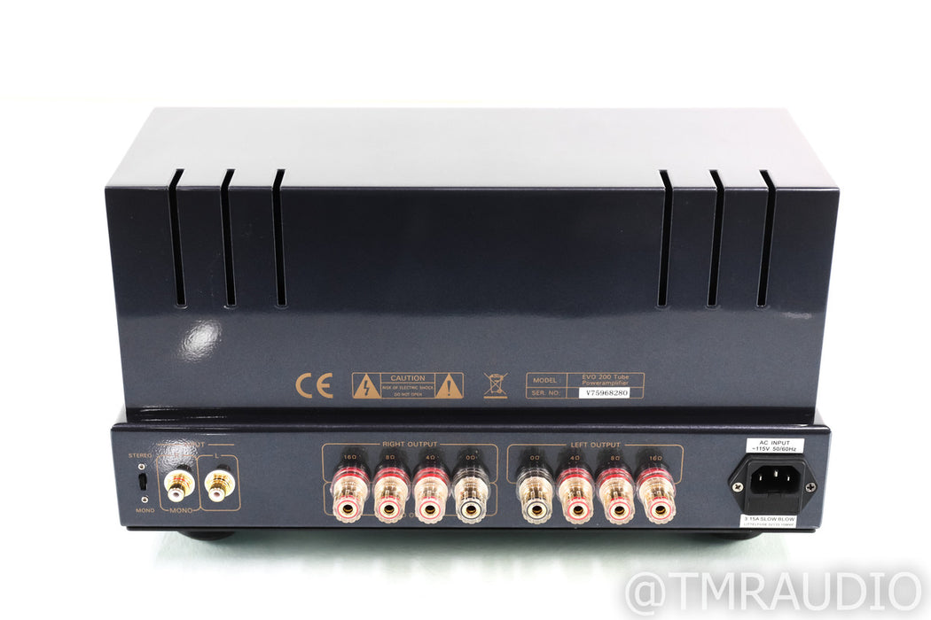 PrimaLuna Evolution EVO 200 Stereo Tube Power Amplifier; EVO200