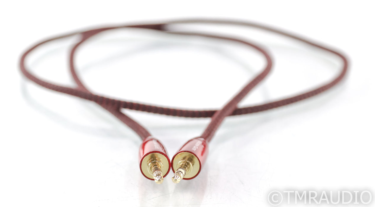 AudioQuest Golden Gate 3.5mm Auxiliary Cable; Single 1m Interconnect