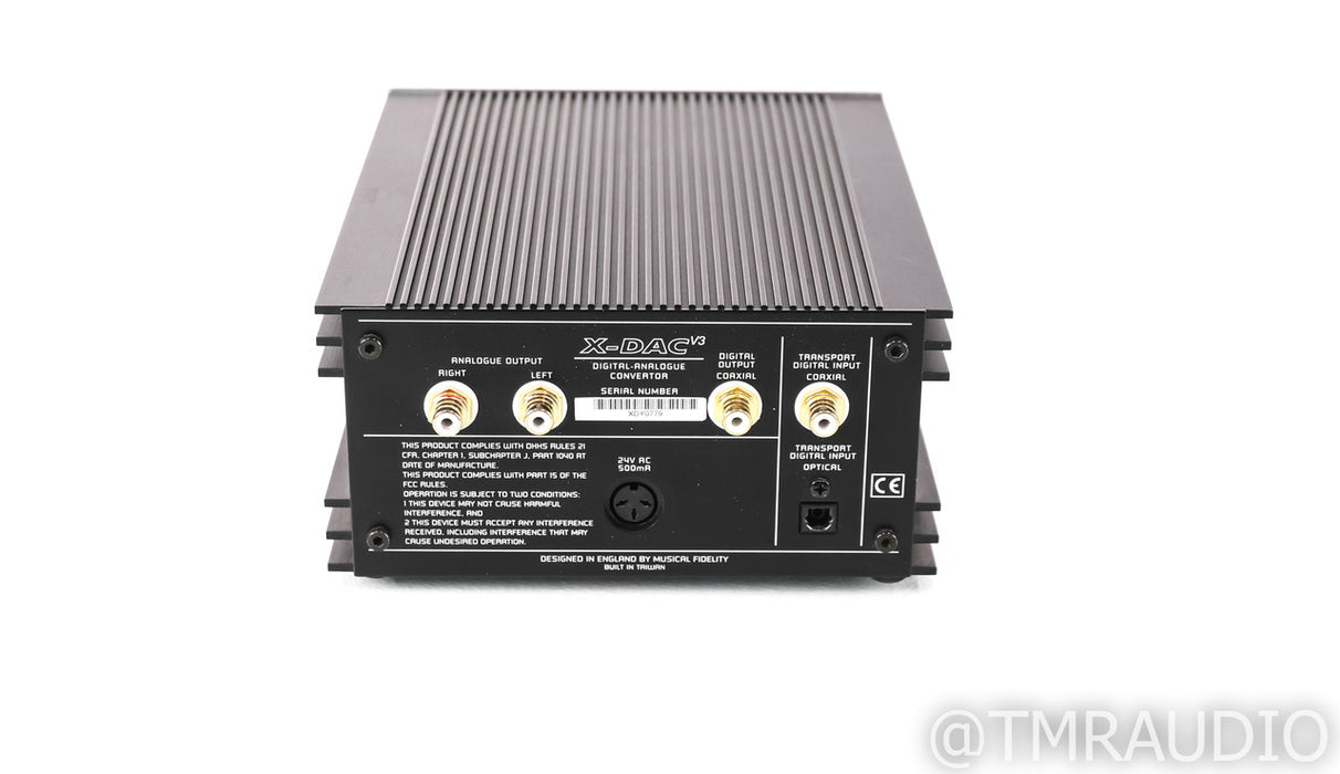 Musical Fidelity X-DAC V3 DAC; D/A Converter; XDACV3