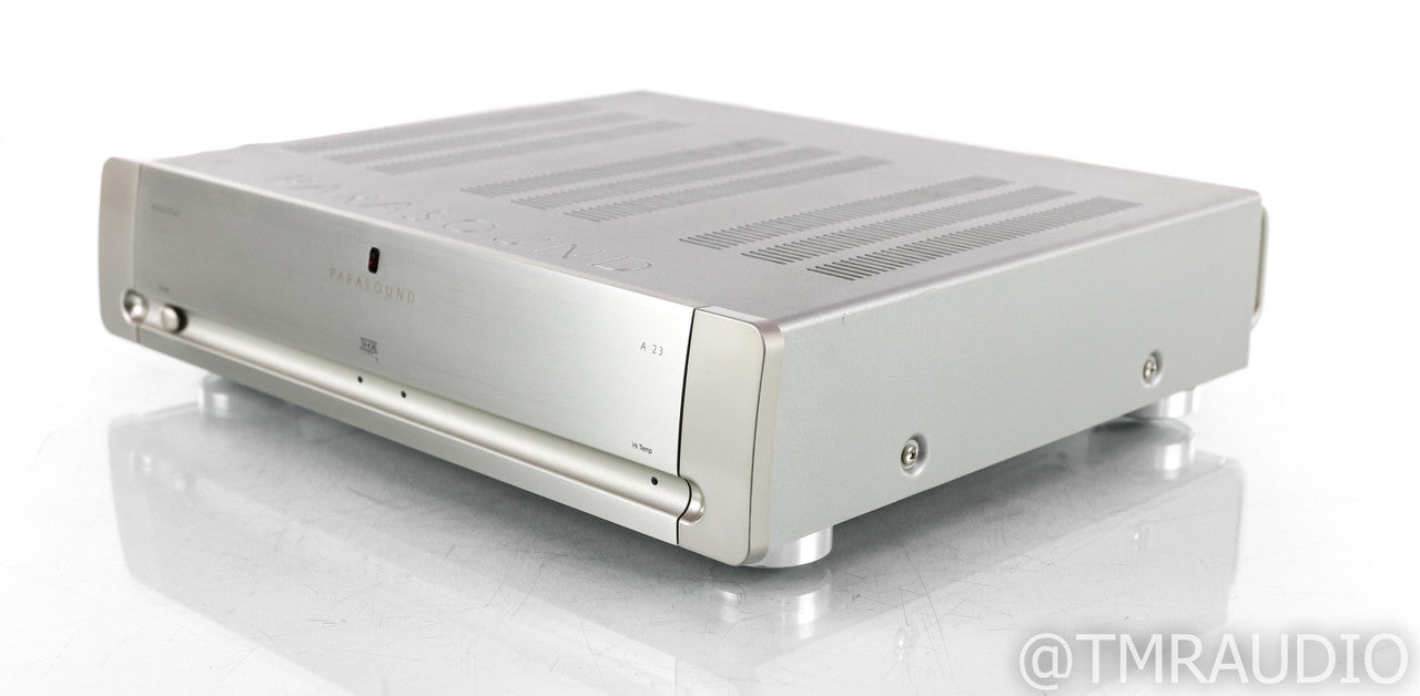 Parasound Halo A23 Stereo Power Amplifier; A-23; Silver