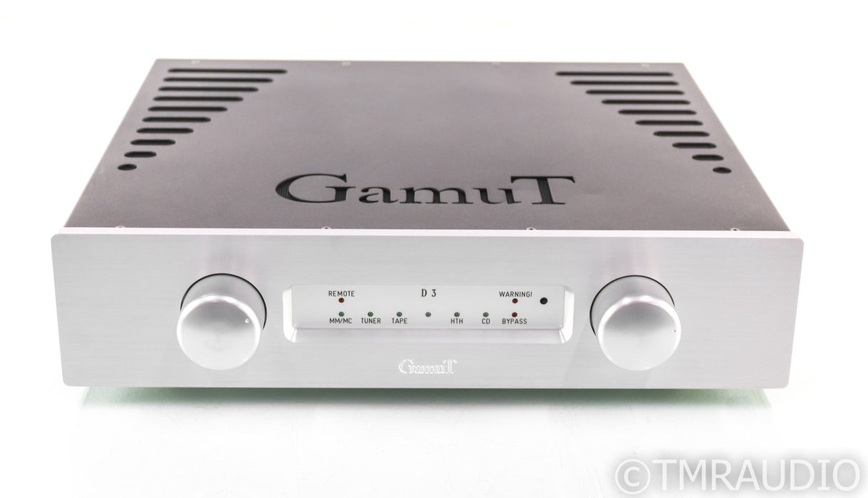 GamuT D3 Dual Mono Preamplifier; D-3; Remote