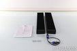 REL Gibraltar Subwoofer Stacking Kit; Rails; Black