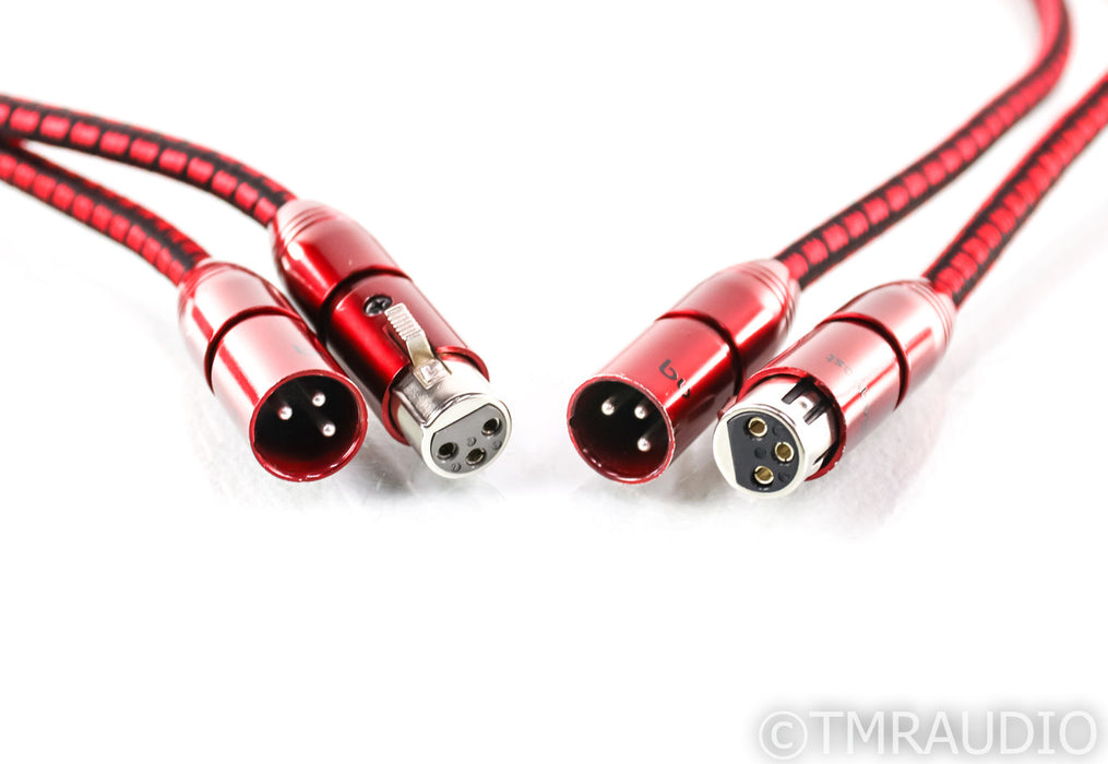 AudioQuest King Cobra XLR Cables; 1m Pair Balanced Interconencts
