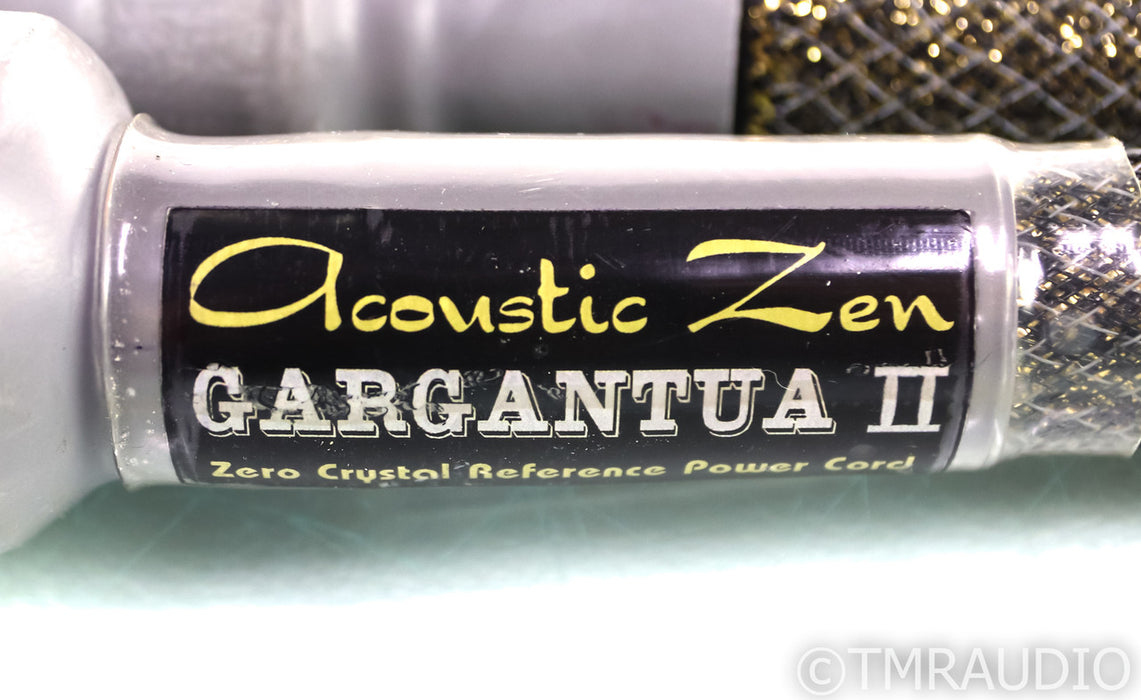 Acoustic Zen Gargantua II Power Cable; Zero Crystal; 6ft AC Cord