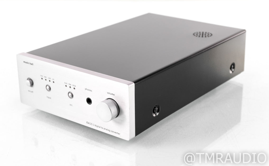 Music Hall dac25.3 Tube Hybrid DAC; D/A Converter; Silver