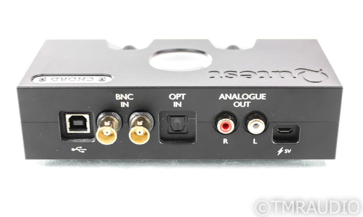 Chord Electronics Qutest DAC; D/A Converter; Black; DSD 512