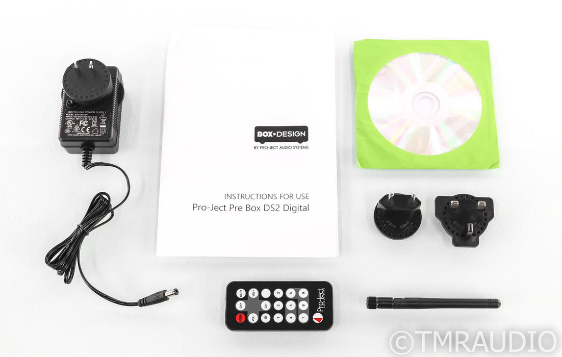 Pro-Ject Pre Box DS2 Digital DAC / Preamplifier; MM / MC Phono; DS-2; Remote