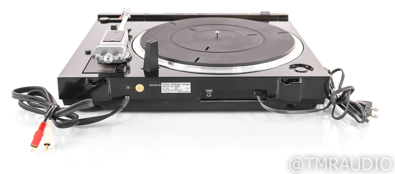 Sony PS-X600 Direct Drive Turntable; Biotracer Tonearm; Ortofon OM 5E MM Cart