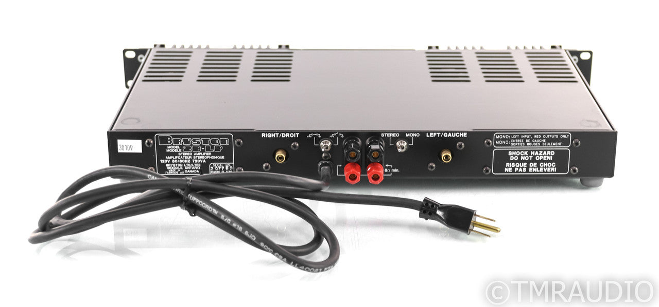 Bryston 2B-LP Stereo Power Amplifier; 2BLP; 19"; Black