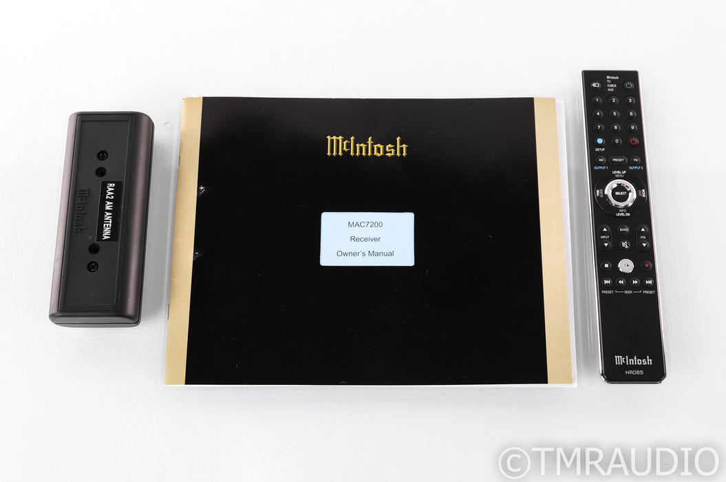 McIntosh MAC7200 Stereo Receiver; MAC-7200; MM / MC Phono; DAC Module
