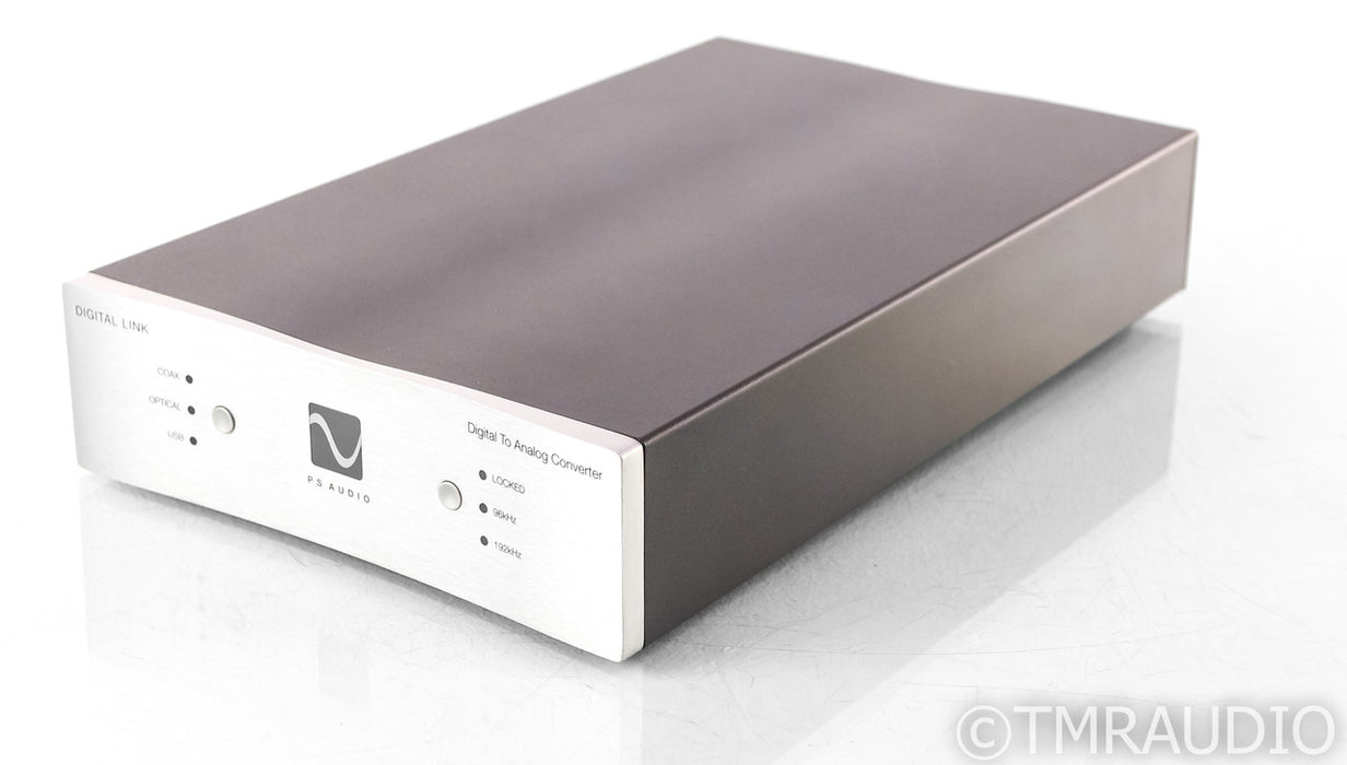 PS Audio Digital Link III DAC; D/A Converter; DL3; Silver; AS-IS (No USB)