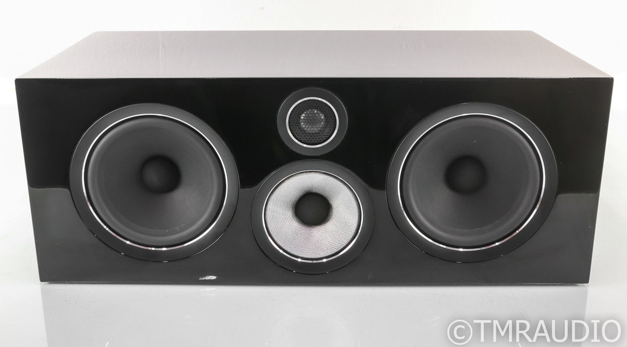 B&W HTM71 S2 Center Channel Speaker; HTM71S2; Gloss Black