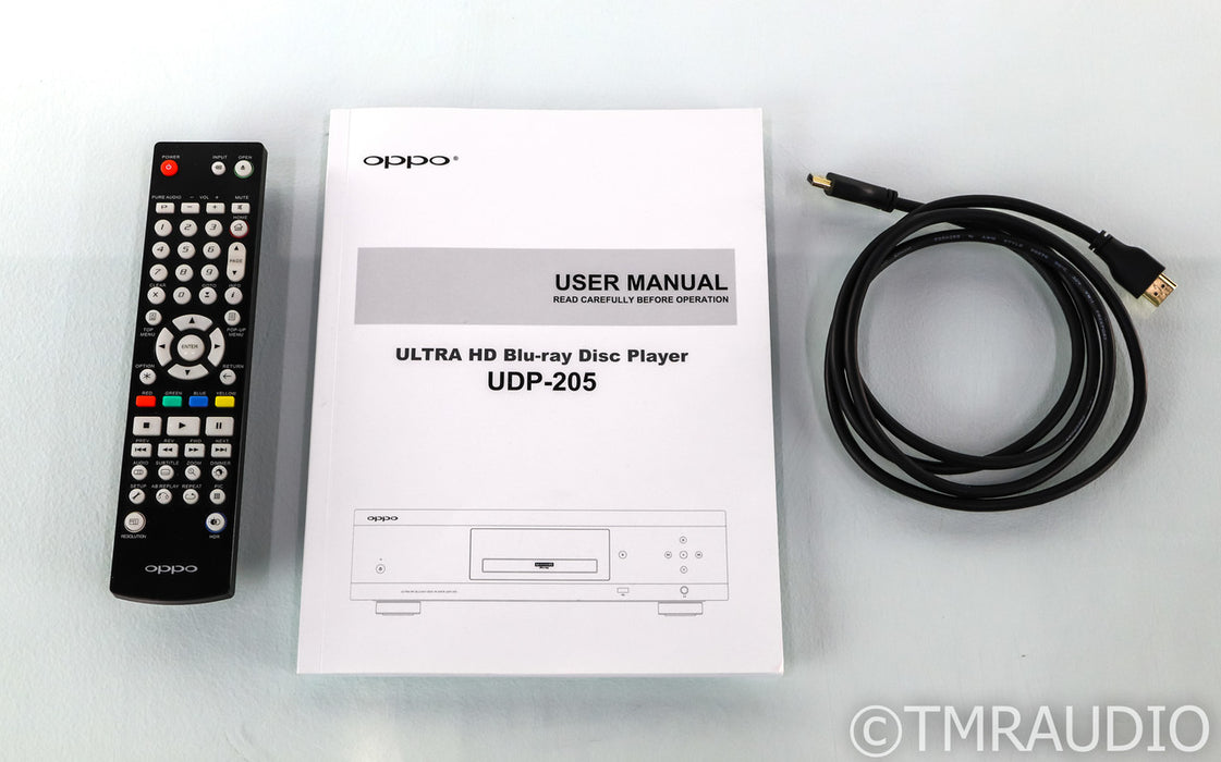 Oppo UDP-205 Universal 4K BluRay Player; UDP205; Remote - Excellent