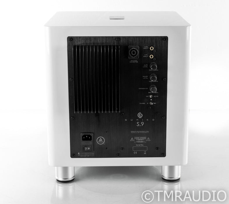 Sumiko S.9 10" Powered Subwoofer; White; S9 (Open Box w/ Warranty)