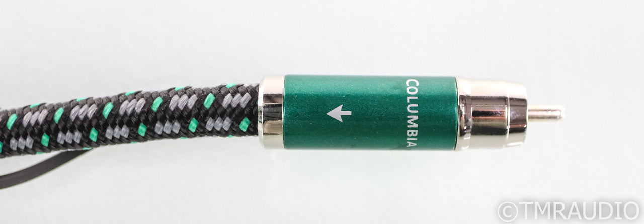 AudioQuest Columbia RCA Cables; 1.5m Pair Interconnects; 72v DBS