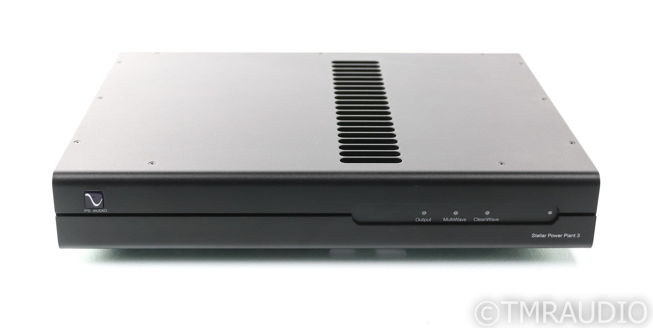 PS Audio Stellar Power Plant 3 AC Line Regenerator; P3; Black (Used)