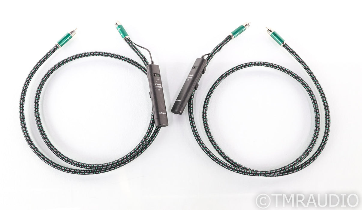 AudioQuest Columbia RCA Cables; 1.5m Pair Interconnects; 72v DBS