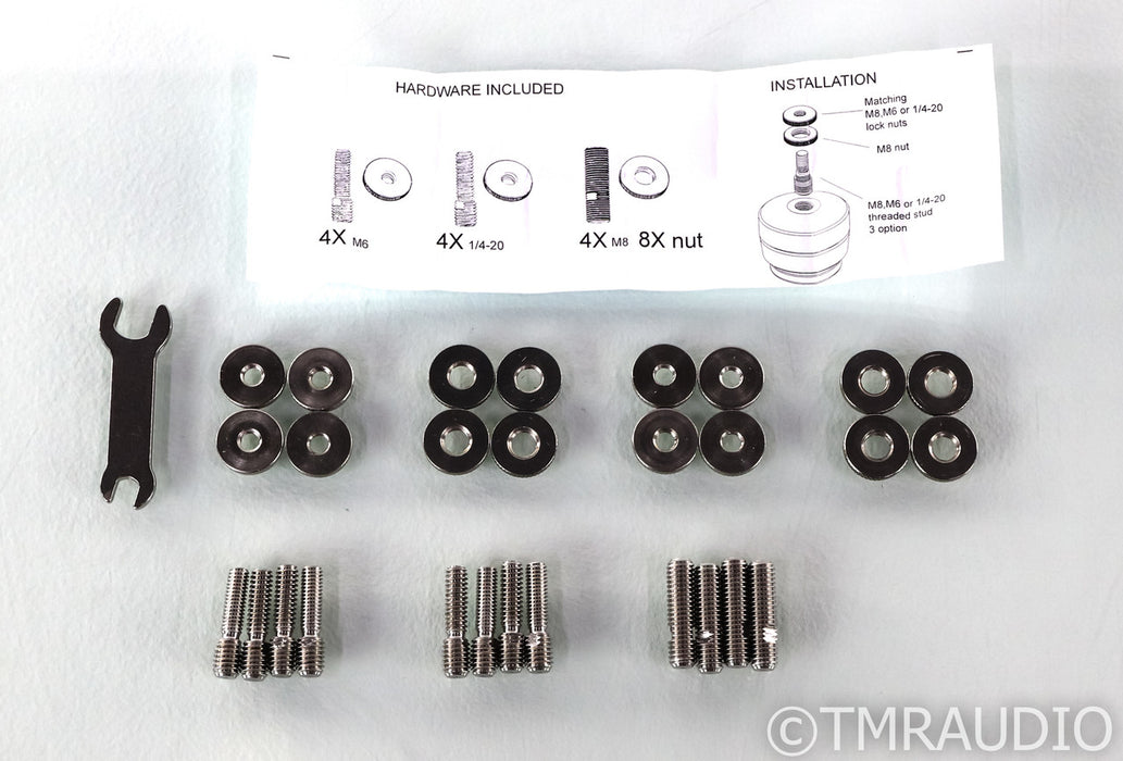 IsoAcoustics Gaia III Isolation Feet; Gaia 3; Set of 4