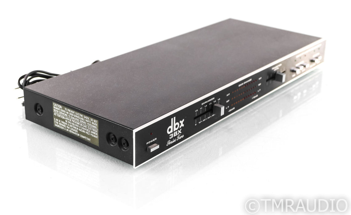 DBX 3BX Series Two Vintage Dynamic Range Expander; 3-BX Mk II