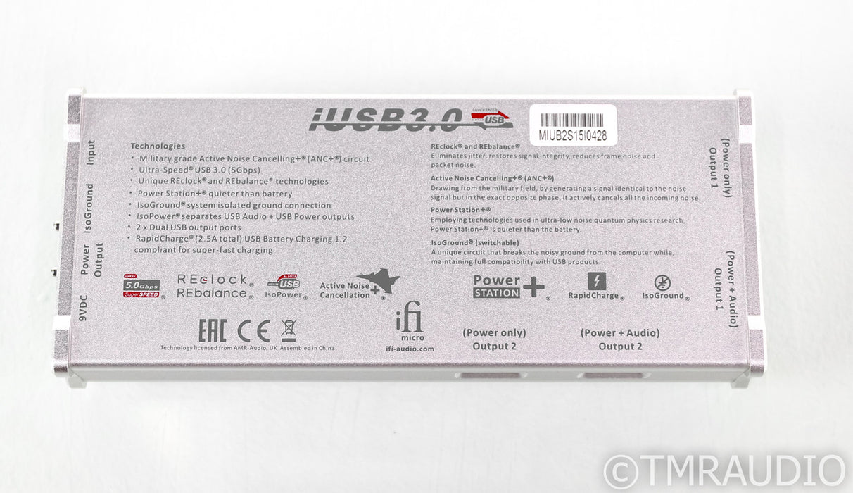 iFi Micro iUSB3.0 Power USB Audio Power Supply; Signal Conditioner