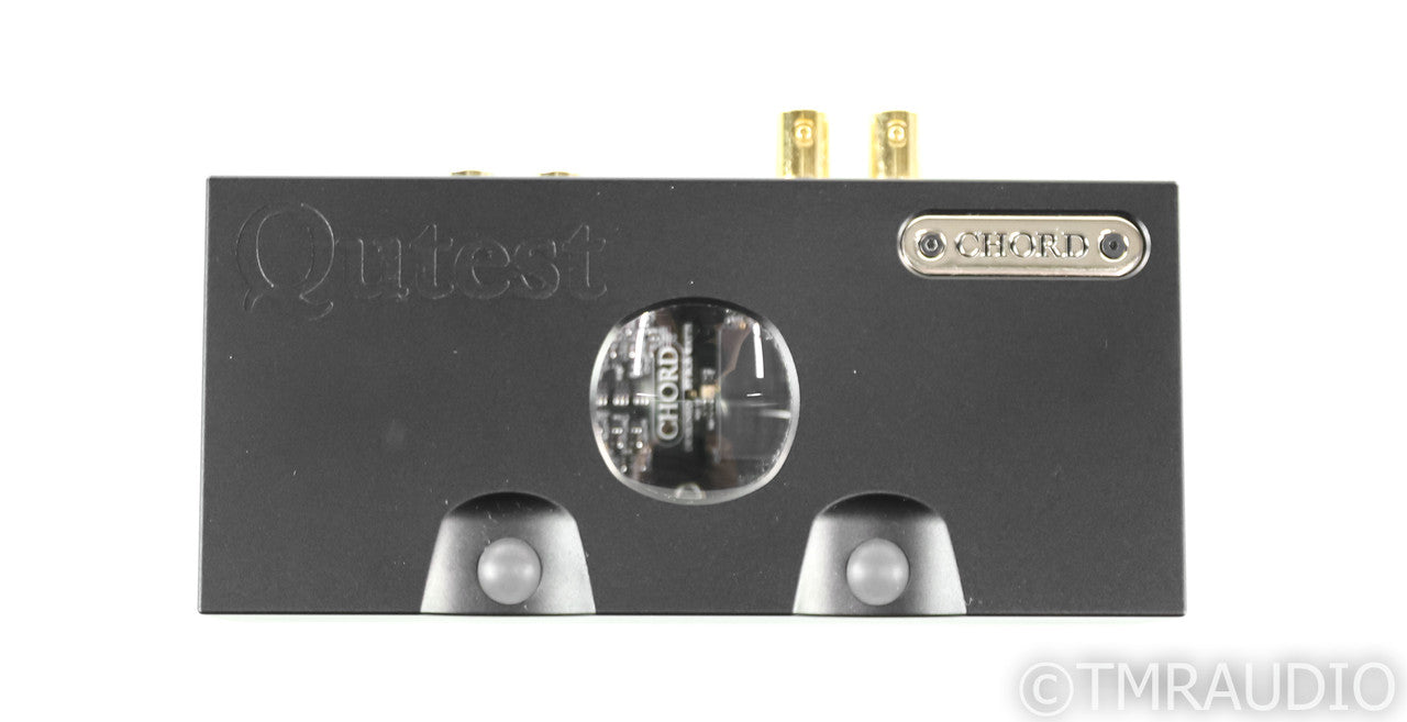 Chord Electronics Qutest DAC; D/A Converter; Black; DSD 512
