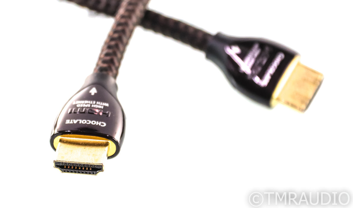 AudioQuest Chocolate HDMI Cable; 2m Digital Interconnect; High Speed w/ Ethernet