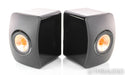 KEF LS50 Bookshelf Speakers; Black Pair; LS-50