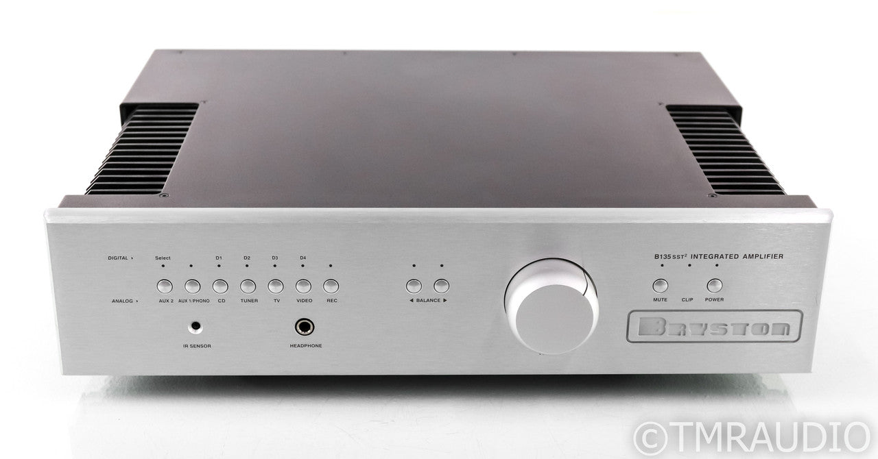 Bryston B135-SST2 Stereo Integrated Amplifier; B135SST2; Remote; Silver; 17"