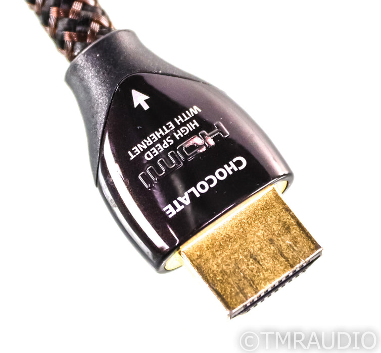 AudioQuest Chocolate HDMI Cable; 2m Digital Interconnect; High Speed w/ Ethernet