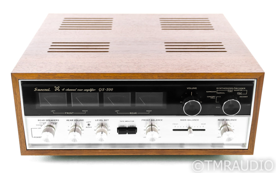 Sansui QS-500 Vintage Quadrophonic Amplifier; Quadrophonic; MINT w/ Box