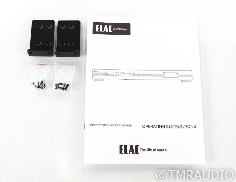 ELAC Alchemy DPA-2 Stereo / Mono Power Amplifier; DPA2 (Demo w/ Warranty)