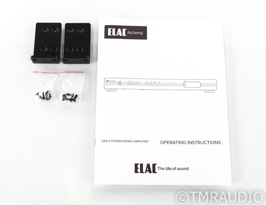 ELAC Alchemy DPA-2 Stereo / Mono Power Amplifier; DPA2 (Open w/ Warranty)