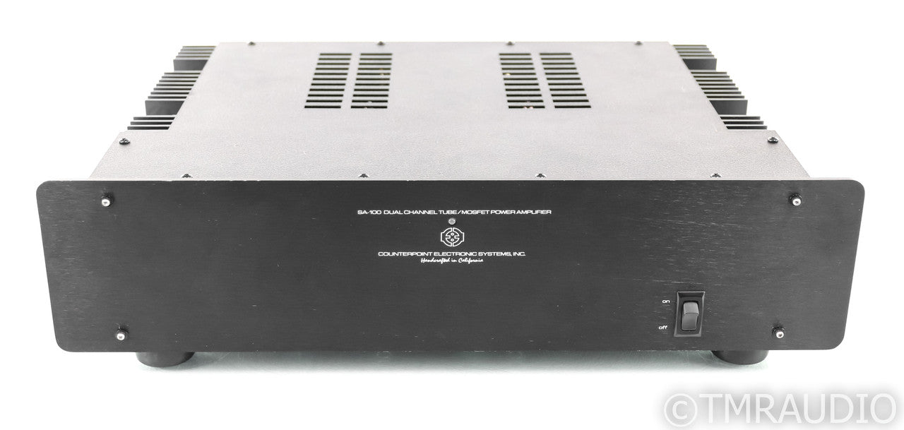 Counterpoint SA-100 Stereo Tube Hybrid Power Amplifier; SA100