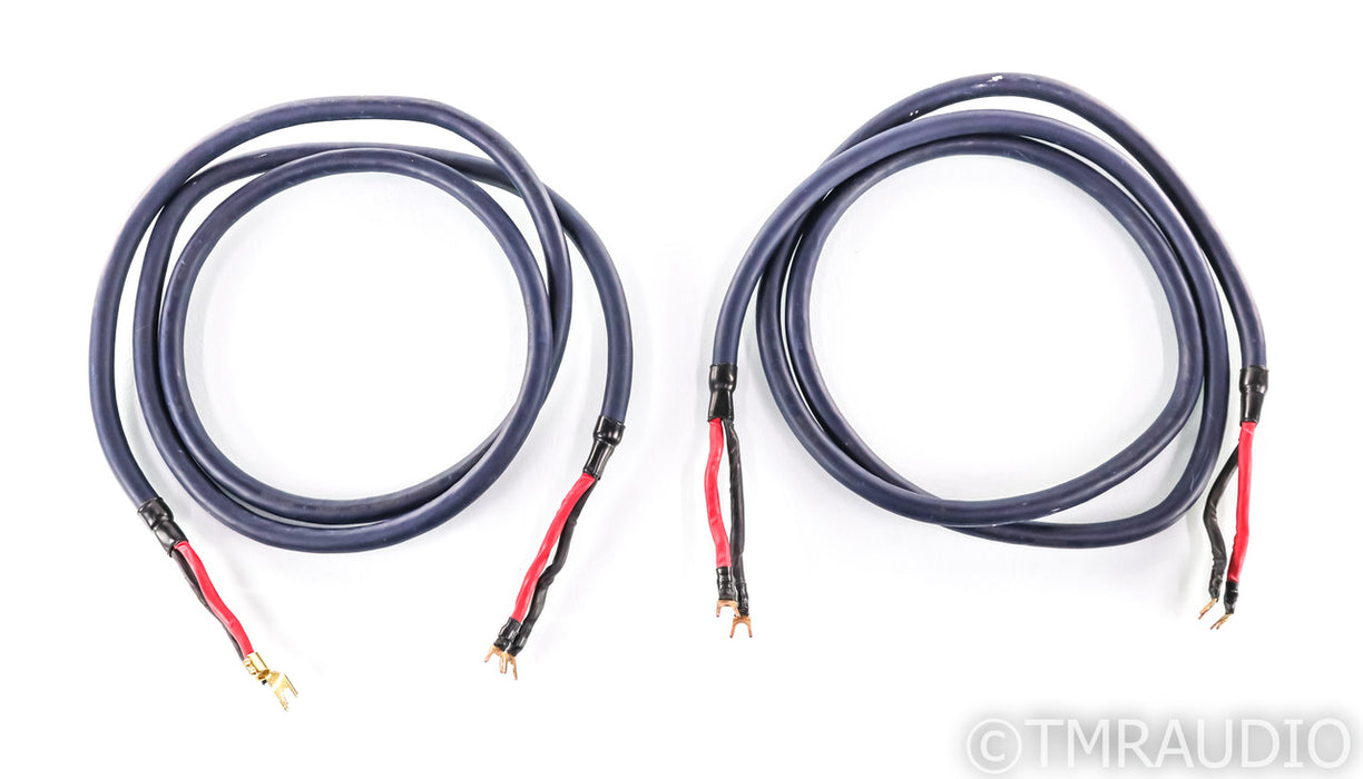 AudioQuest Midnight 2 Hyperlitz Speaker Cables; 8ft Pair