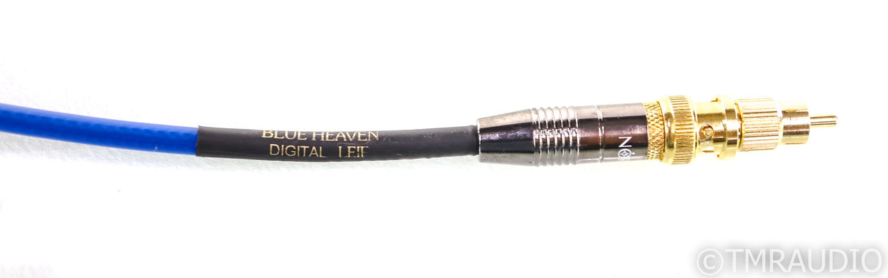 Nordost Blue Heaven LS BNC Digital Coax Cable; Single 1m Interconnect; Leif