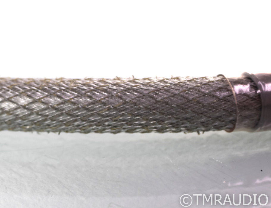 Acoustic Zen Silver Reference II RCA Cables; Zero Crystal; 1m Pair Interconnects