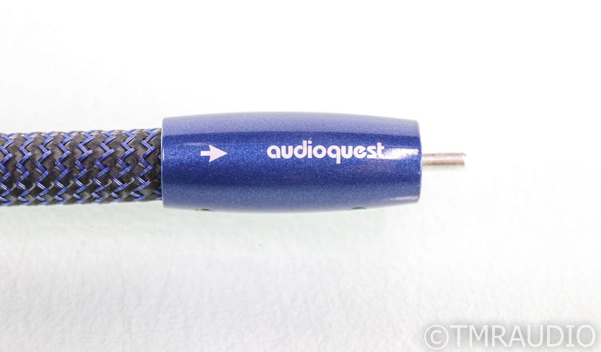 Audioquest Water RCA Cables; 1m Pair Interconnects; 72v DBS (Open Box; Warranty)