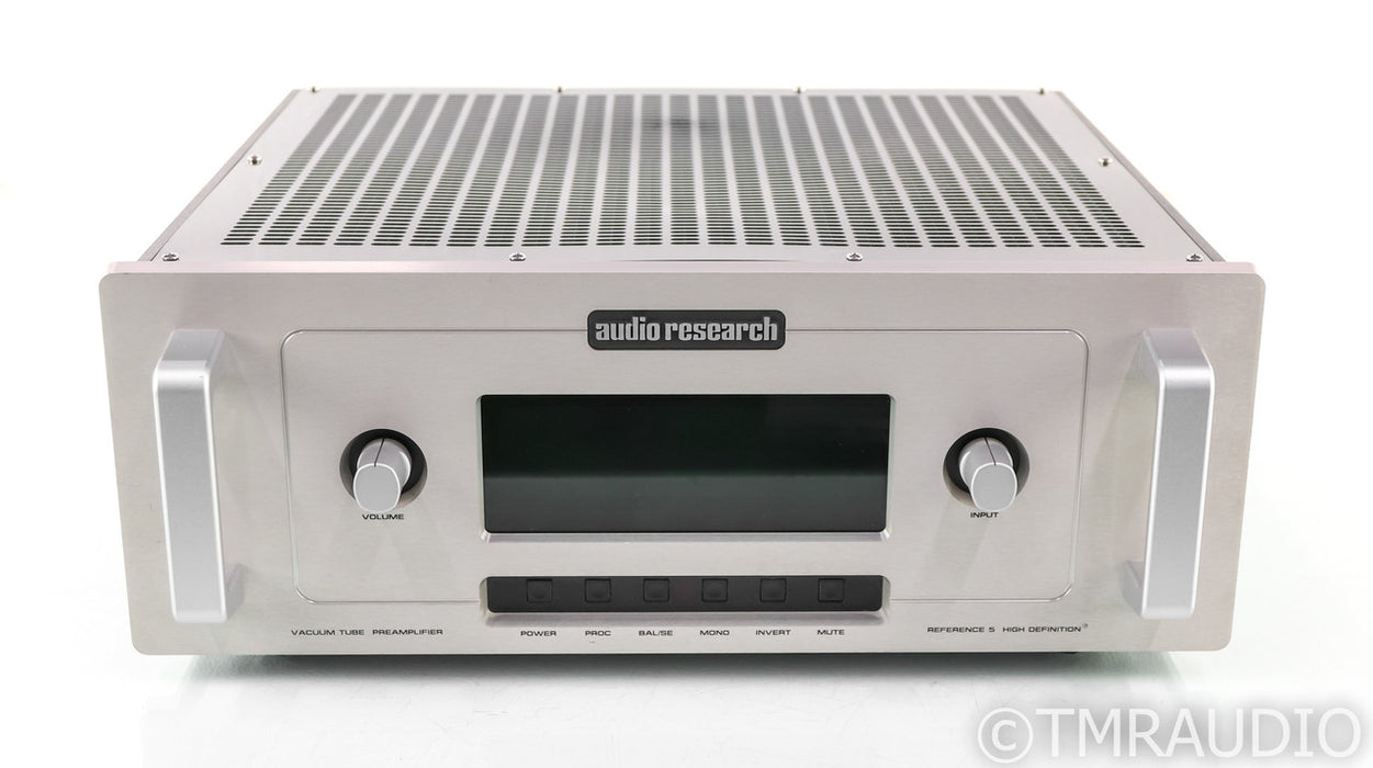 Audio Research Reference 5 Stereo Tube Preamplifier; Silver; Ref 5