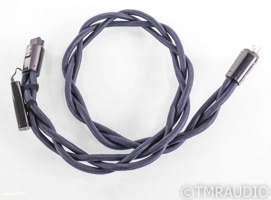AudioQuest Hurricane High Current Power Cable; 1.5m AC Cord; 72v DBS; C19