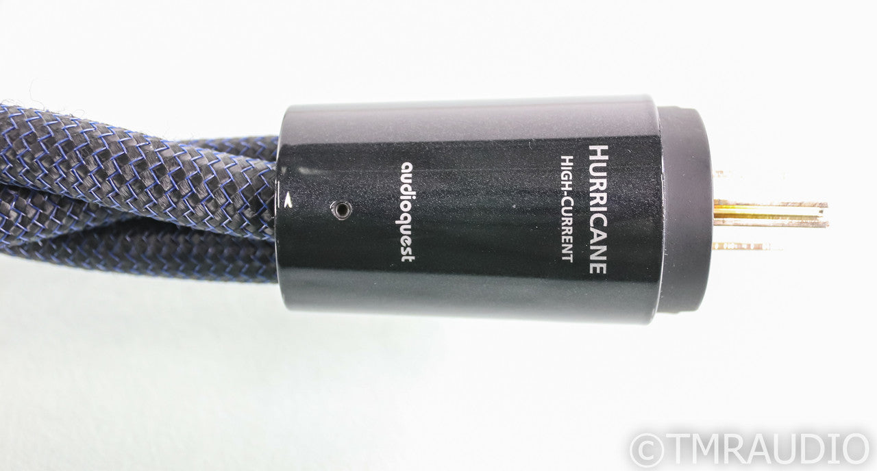 AudioQuest Hurricane High Current Power Cable; 1.5m AC Cord; 72v DBS; C19