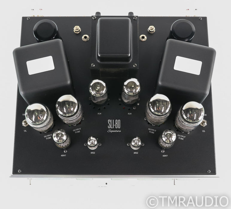 Cary Audio SLI-80 Signature Stereo Tube Integrated Amplifier; SLI80; Silver
