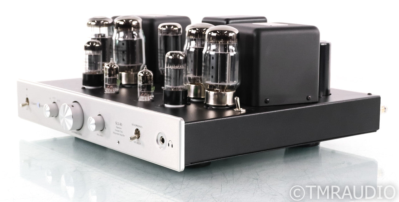 Cary Audio SLI-80 Signature Stereo Tube Integrated Amplifier; SLI80; Silver