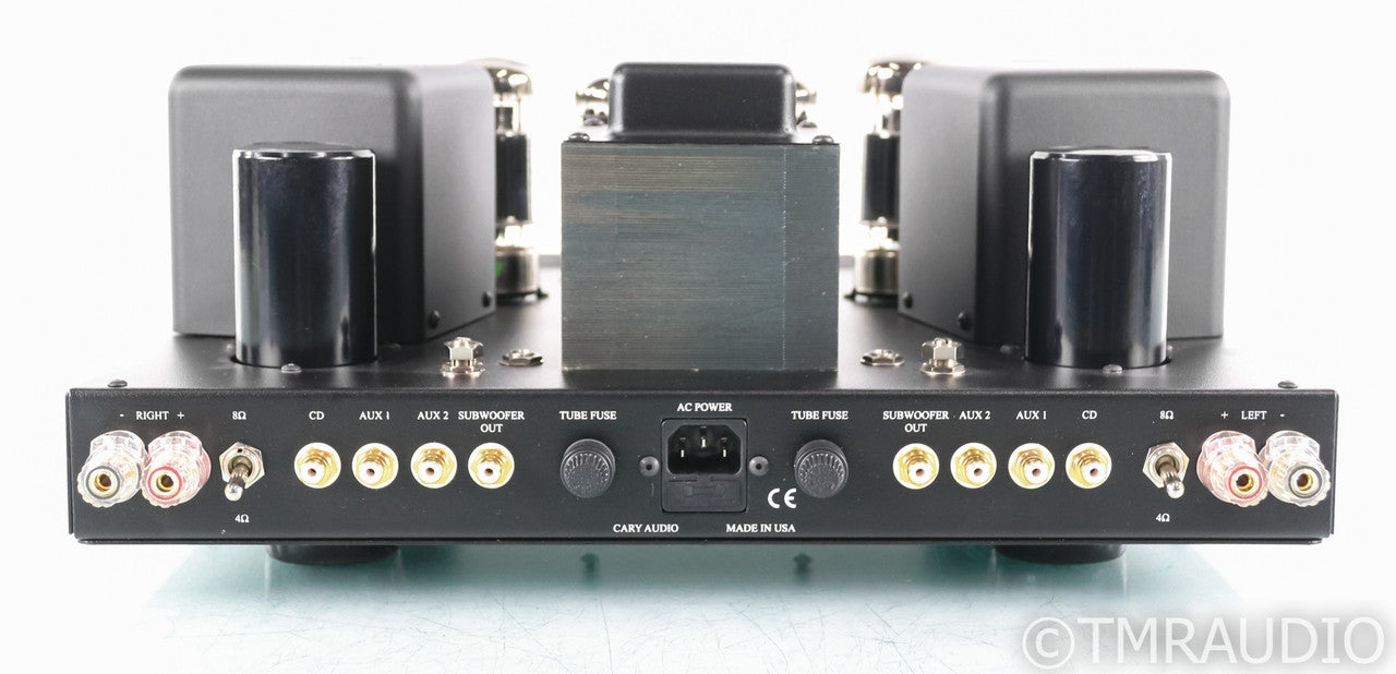 Cary Audio SLI-80 Signature Stereo Tube Integrated Amplifier; SLI80; Silver