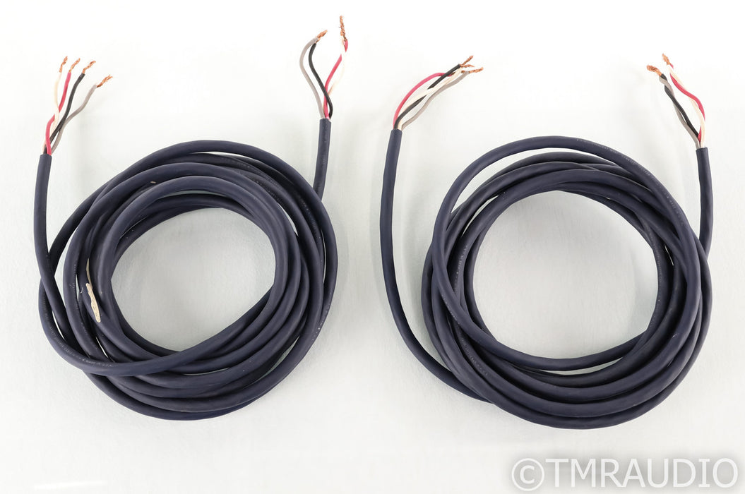 Straight Wire Quartet Double Bi-Wire Speaker Cables; 5m Pair Bulk