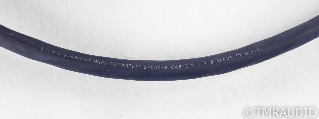 Straight Wire Quartet Double Bi-Wire Speaker Cables; 5m Pair Bulk