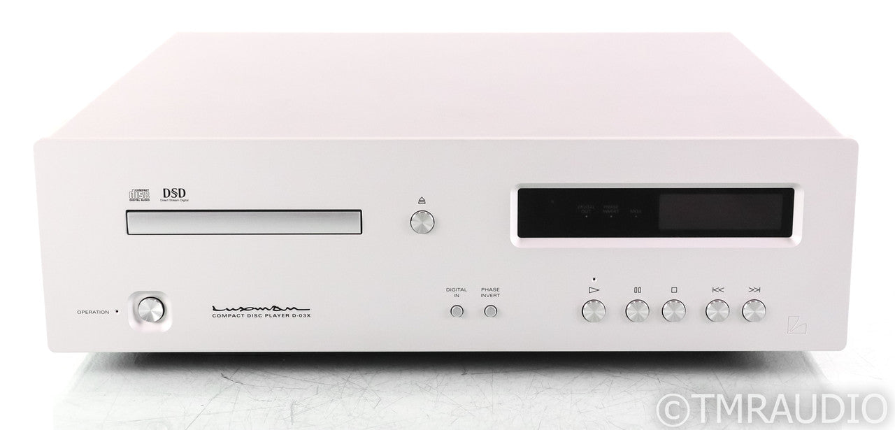 Luxman D-03X CD Player; DSD; DAC; Remote