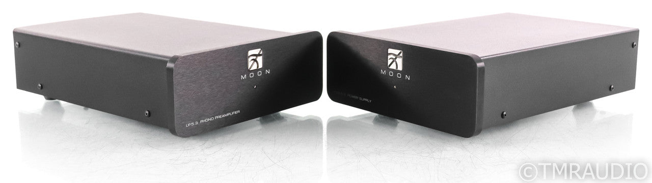 Simaudio Moon LP5.3 MM / MC Phono Preamplifier; LP 5.3; PSX 5.3 PSU; Black