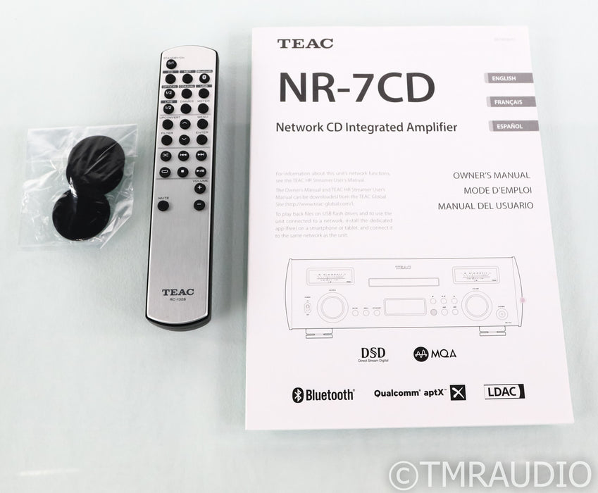 Teac NR-7CD Network CD Player / Integrated Amplifier; NR7D; Remote (Open Box)